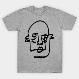 street graffiti face T-Shirt